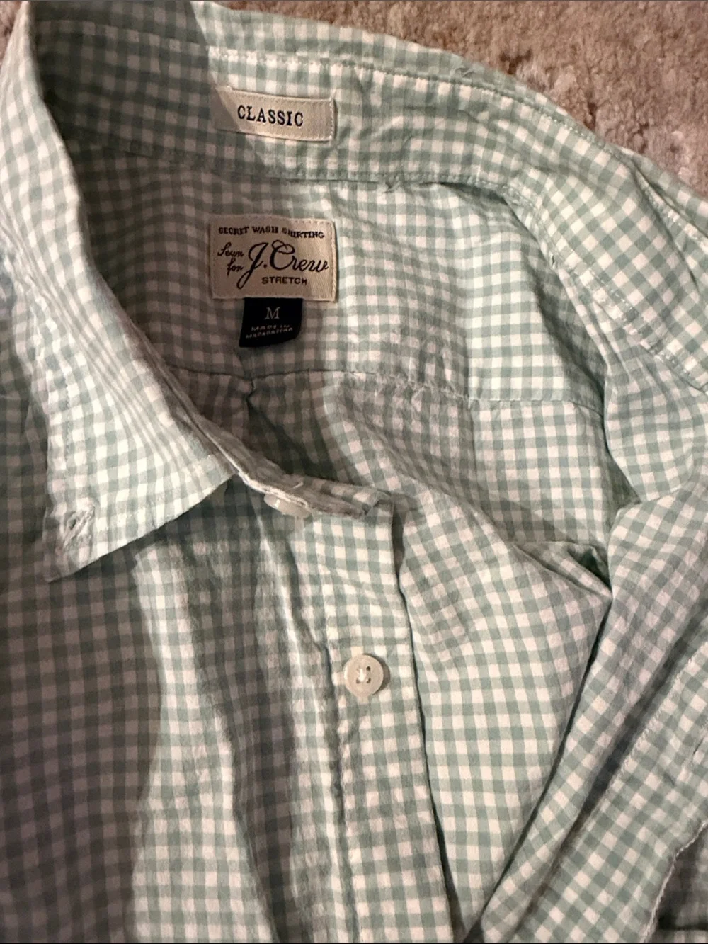 J. Crew mint green